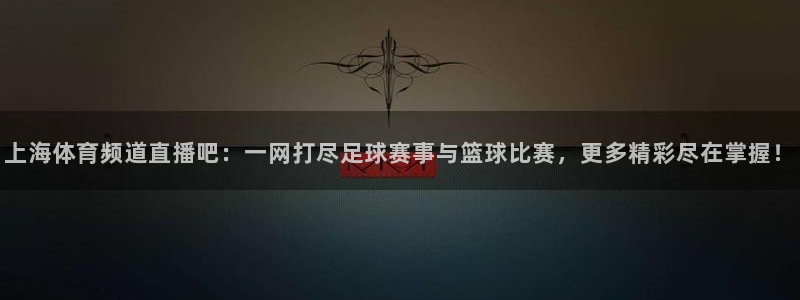 飞速直播体育在线直播nba：上海体育频道直播吧：一网打尽足球赛事与篮球比赛，更多精彩尽在掌握！